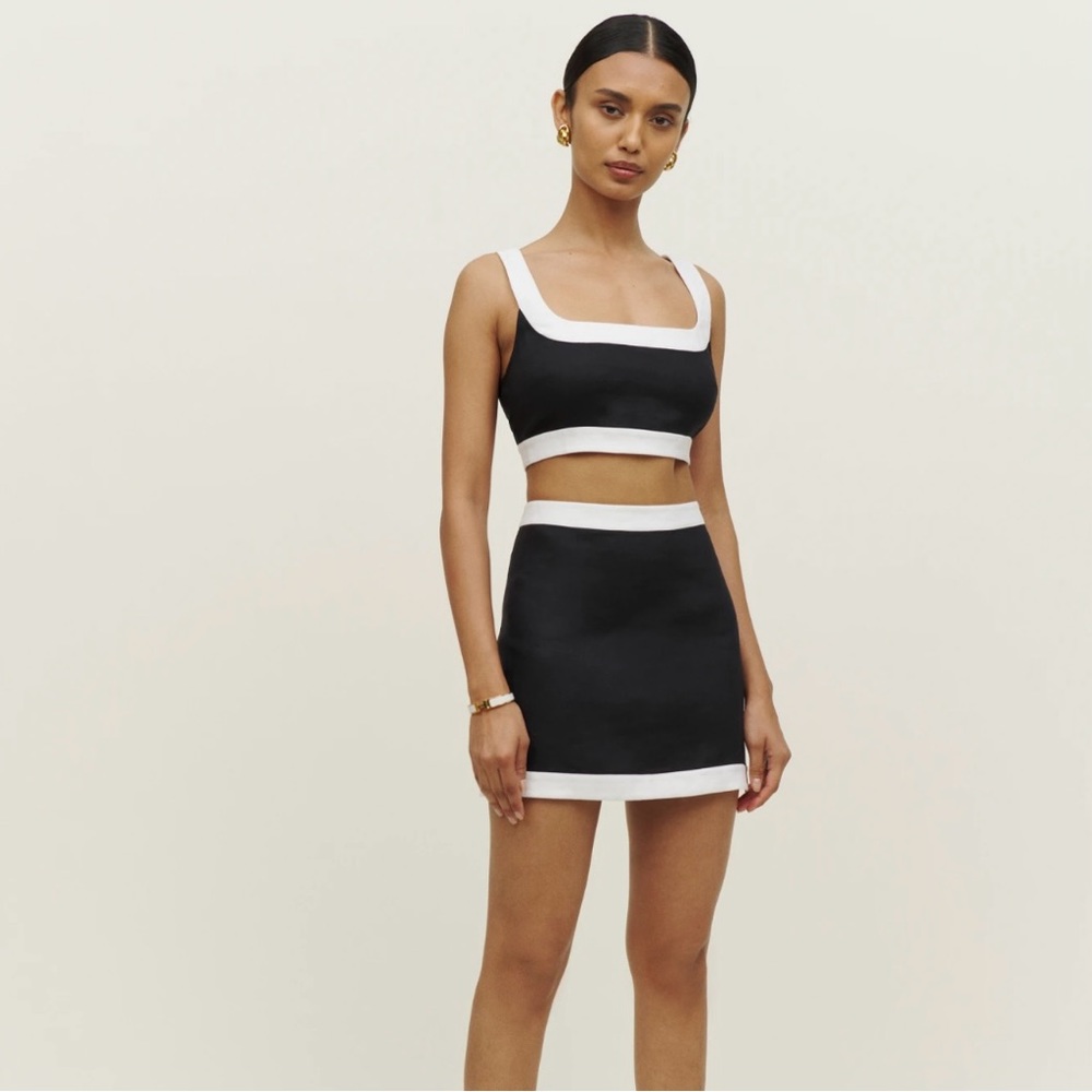 NWT Reformation Robbie Linen Two Piece Set - Size 8